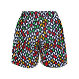 MULTI-COLOUR ANKARA ELASTICATED WAIST SHORT SET - ruffntumblekids