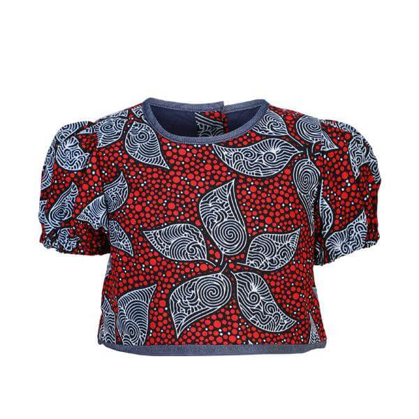 ANKARA BLOUSE SET FOR GIRLS - ruffntumblekids